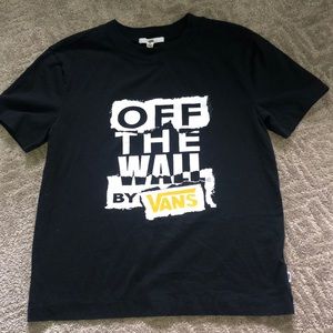 “Off The Wall” Vans black Tee